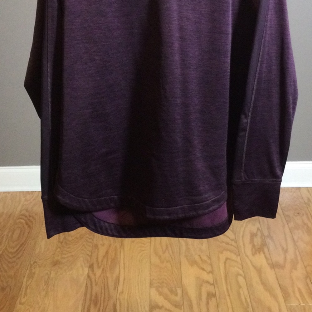 XL Champion purple/burgundy athletic long sleeve top - Picture 7 of 15